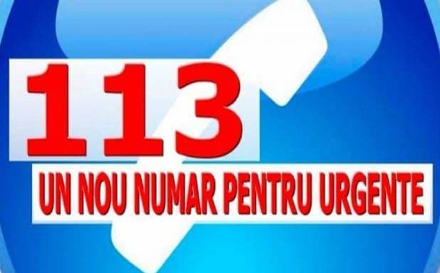 113 - număr de urgență la care persoanele cu dizabilități de auz sau vorbire au acces începând de luni