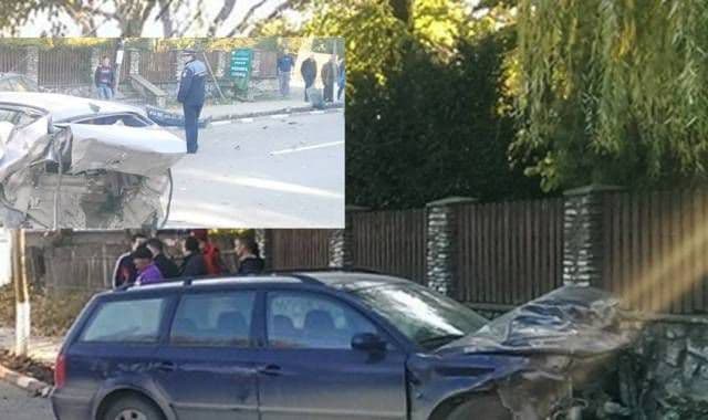 Dosar penal pentru un tânăr care a făcut praf o mașină care staționa pe strada 1 Decembrie