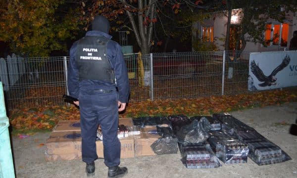 Ţigări de peste 50.000 lei ridicate de poliţiştii de frontieră botoșăneni, în urma unei percheziţii 