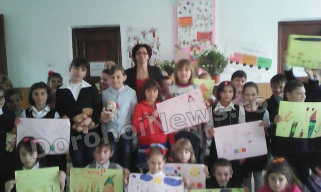 Parteneriat între Școala Gimnazială „Dimitrie Romanescu” Dorohoi și Școala Primară Nr.3 Dragalina - FOTO
