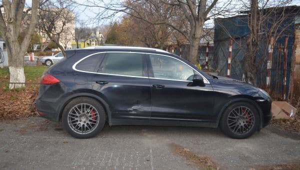 Autoturism în valoare de 80.000 euro, declarat furat în Germania, descoperit de polițiștii de frontieră!- FOTO