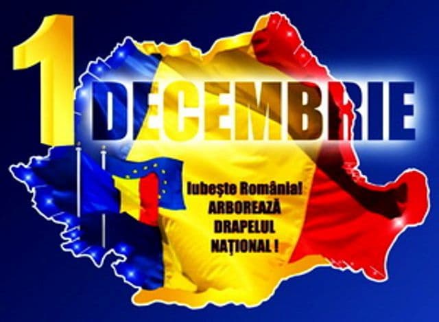 Primăria Dorohoi invită dorohoienii la sărbătoarea de 1 Decembrie - ZIUA NAŢIONALĂ A ROMÂNIEI