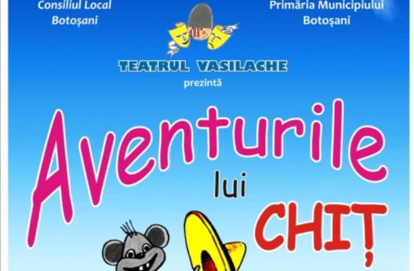Vezi ce spectacol a pregătit Teatrul „Vasilache” în această duminică pentru cei mici