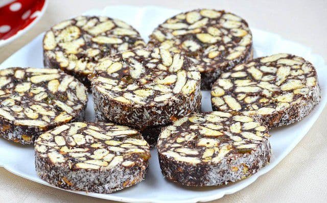 Salam de biscuiți - de post
