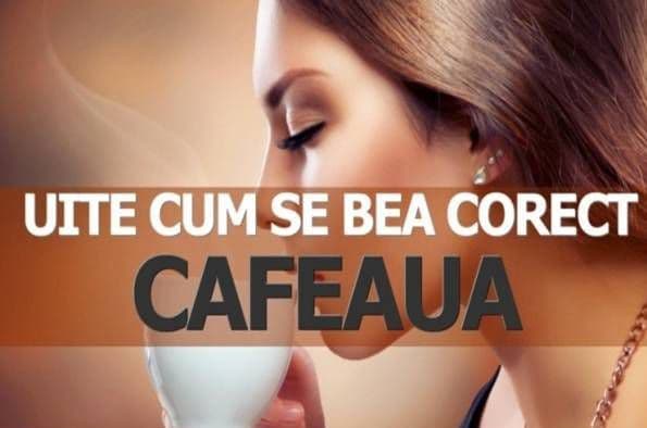 Cafeaua nu se bea așa cum știai. Greșeala pe care toți o facem