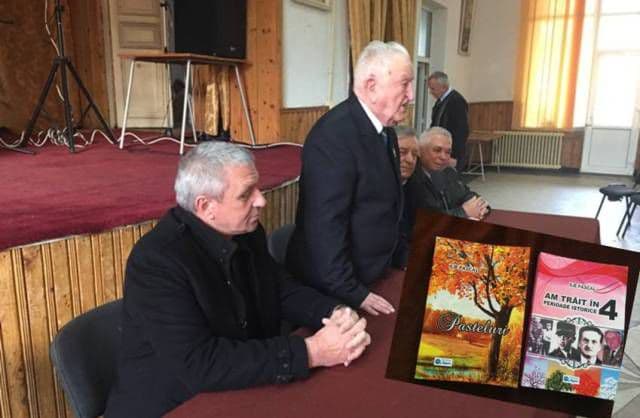 Costică Macaleţi prezent la aniversarea de 93 de ani cu 29 de cărţi a colonelului în retragere Ilie Pascal - FOTO
