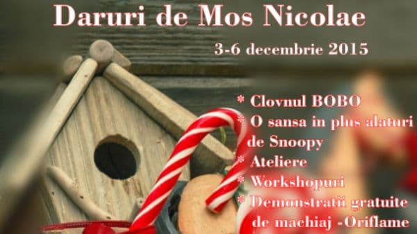  Daruri de Moş Nicolae în acest week-end la Uvertura Mall pentru cei mici. Află mai multe detalii!