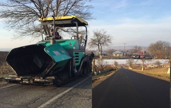 Noi asfaltări pe drumul naţional Botoşani – Dorohoi - FOTO