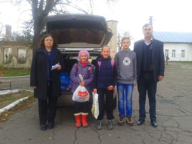 Proiect de voluntariat „Suflet pentru suflet” derulat la Liceul Teoretic „Anastasie Bașotă” Pomîrla - FOTO