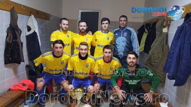 Doi dorohoieni campioni cu echipa UAIC la Cupa Universitară la fotbal - FOTO