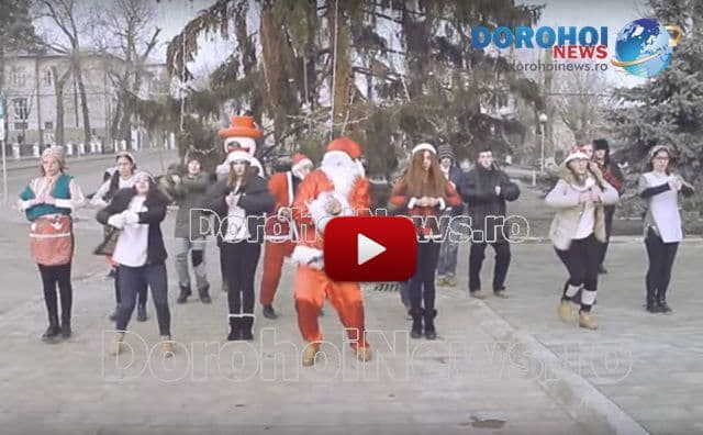 Mesaj inedit de sărbători transmis de un grup de tineri talentați din Dorohoi - VIDEO