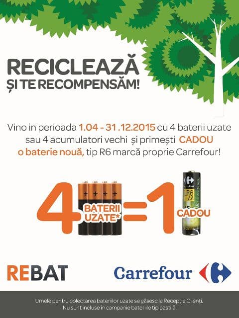 Reciclare baterii