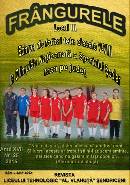 LTAVS -Frangurele 2015 nr. 25_anul XVII