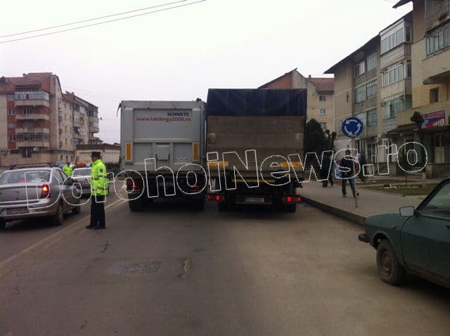 Trafic blocat in Dorohoi_07
