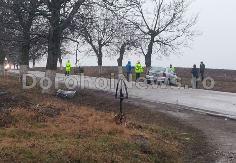Accident DN 29B Dorohoi - Botosani - 1