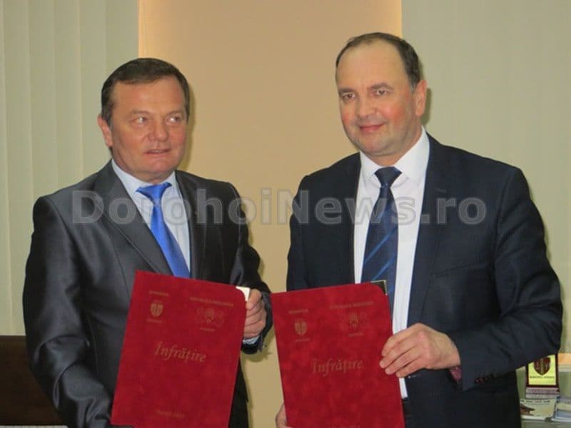 Dorohoi - Ungheni - Semnare protocol de infratire (7)
