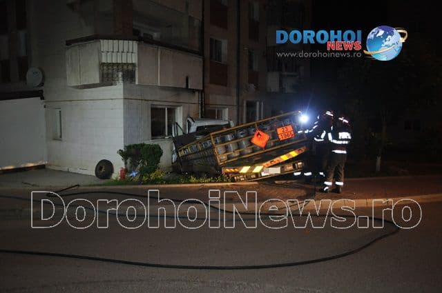Accident autoutilitara cu butelii Dorohoi_01