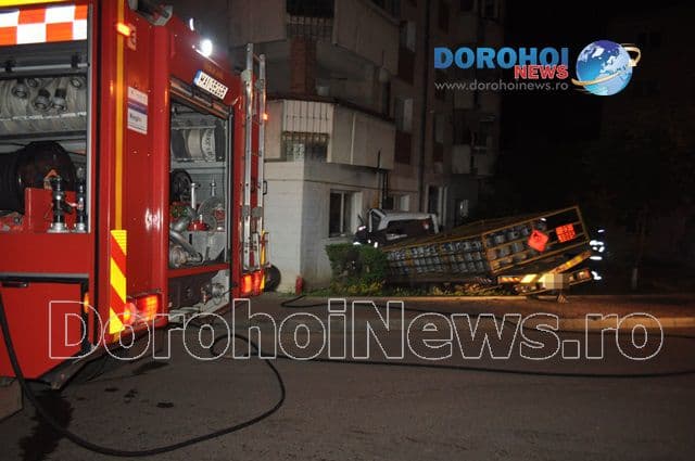 Accident autoutilitara cu butelii Dorohoi_08