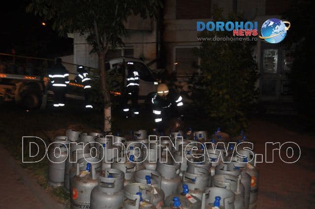 Accident autoutilitara cu butelii Dorohoi_16
