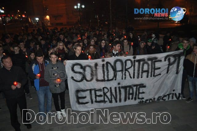 Mars pentru victimele din Colectiv organizat la Dorohoi_07