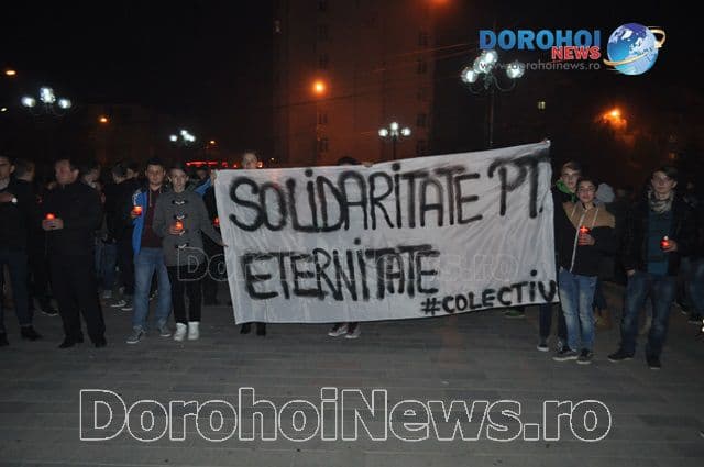Mars pentru victimele din Colectiv organizat la Dorohoi_09