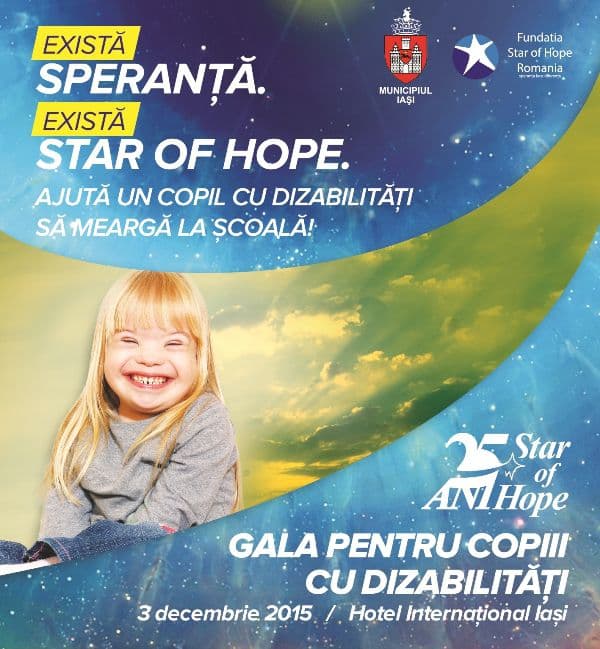 Star of Hope - Gala copiilor ci dizanilitati