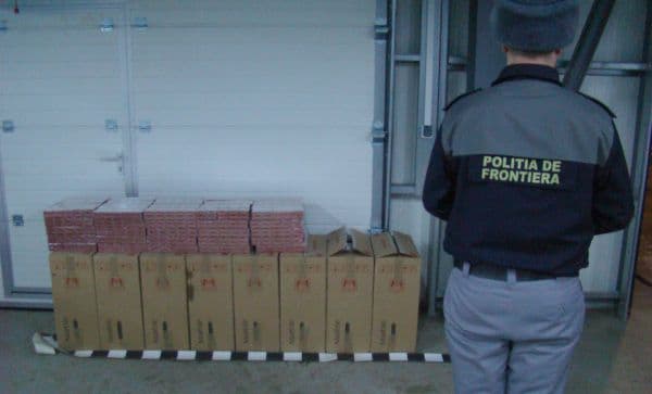 100.000 de ţigări confiscate de poliţiştii de frontieră dorohoieni! - FOTO