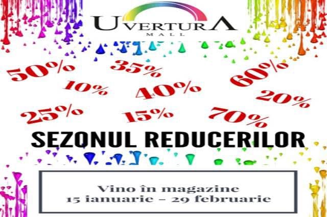 Sezonul reducerilor la Uvertura Mall Botoșani