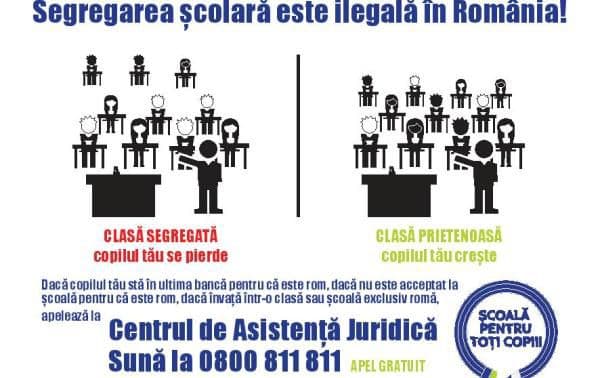 Telefon gratuit pus la dispoziția victimelor segregării școlare