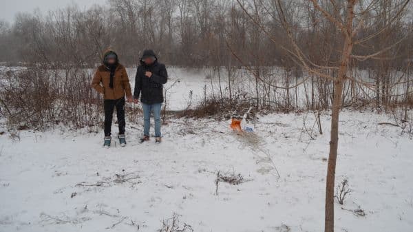 Doi migranţi depistaţi de poliţiştii de frontieră după ce au traversat Prutul 