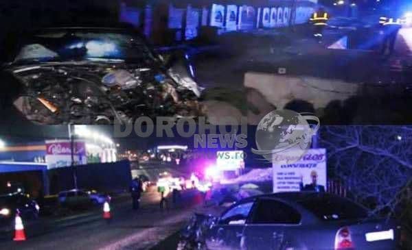 Accident grav! Maşină transformată într-un morman de fiare după o ceartă cu iubita