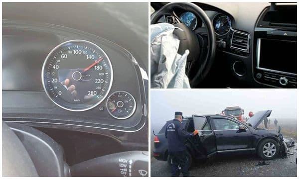 Au apărut detalii noi despre tragedia de la Cucorăni! Vezi dovezi care  indică viteza Touareg-ului implicat în accident