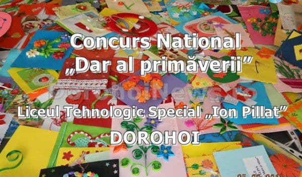 Mărţişorul, dar al primăverii ! - Liceul Tehnologic Special „Ion Pillat” Dorohoi, vă invită la concurs