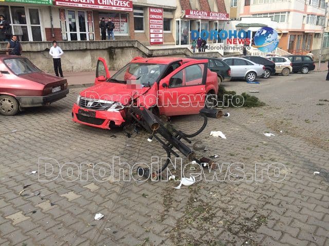 Accident de circulație teribil produs pe Bulevardul Victoriei: Un bărbat din Dorohoi a decedat în urma unui infarct - FOTO