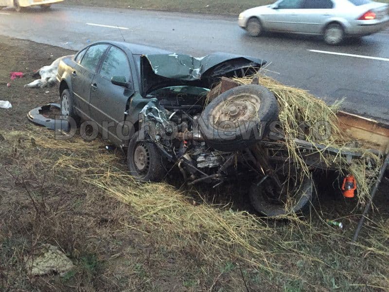Accident deosebit de grav, cu trei victime, produs în această dimineață în Loc. Progresul – Dorohoi – FOTO