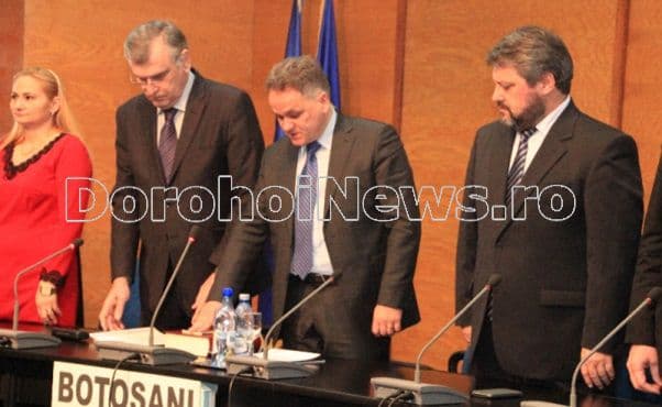 Dan Nechifor, noul prefect al județului Botoșani, învestit astăzi în funcție