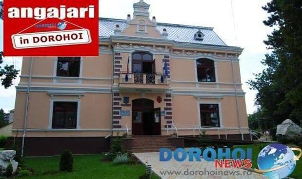 Primăria Dorohoi angajează Consilier superior. Vezi detalii!