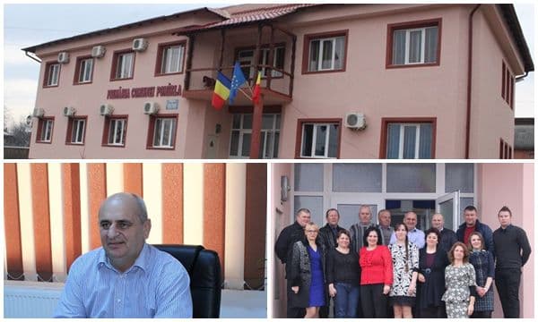 Primărie nouă în comuna Pomârla. Dumitru Chelariu: „Era o necesitate! Angajații trebuie să lucreze în condiții civilizate“