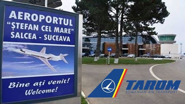 Începând de astăzi Tarom va opera zboruri zilnice de pe Aeroportul „Ştefan cel Mare” Suceava