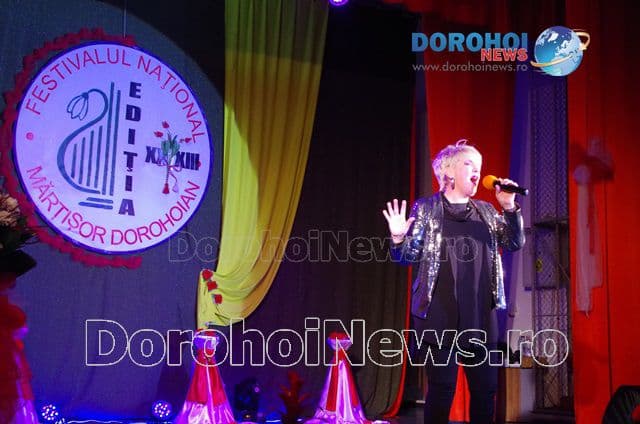 „Mărţişor Dorohoian” 2016: Recital de excepție al Silviei Dumitrescu la Dorohoi – FOTO