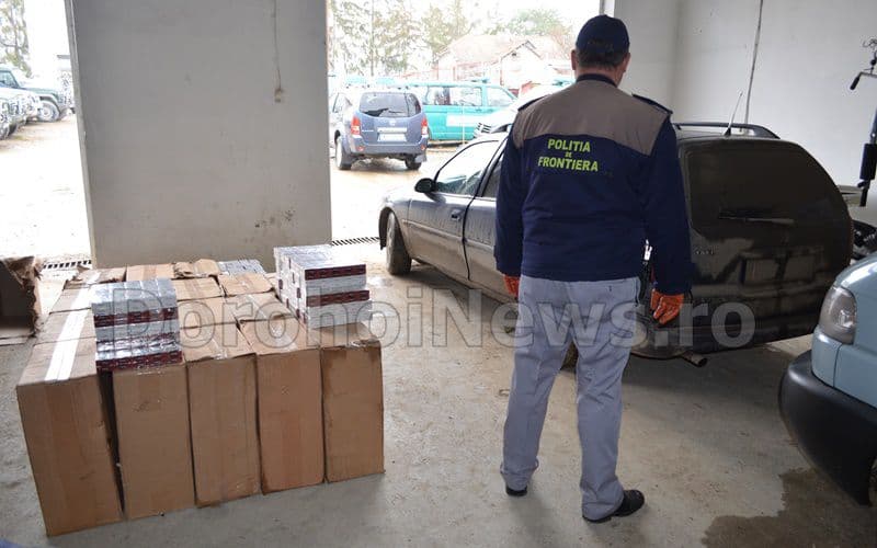 Ţigări de contrabandă de peste 112.000 de lei confiscate la frontiera de est. Șoferul a fost arestat! VIDEO / FOTO