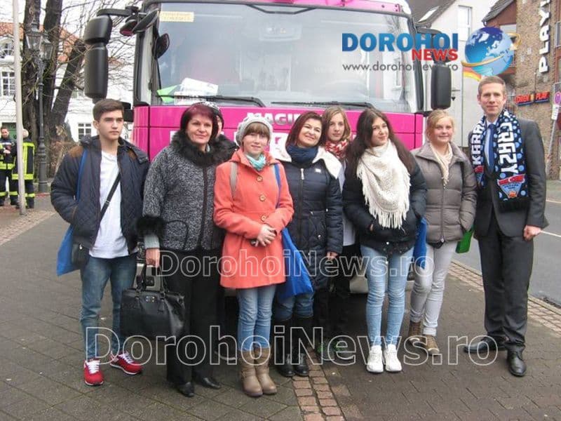 Reuniune de proiect în Germania a elevilor din„ Școala Gimnazială Ștefan” cel Mare Dorohoi - FOTO