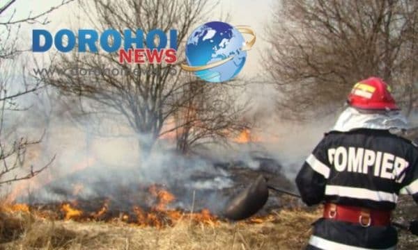 A ajuns la spital cu răni grave după ce a încercat să stingă un foc scăpat de sub control