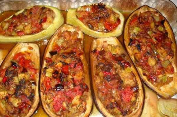 Legume delicioase umplute cu grâu