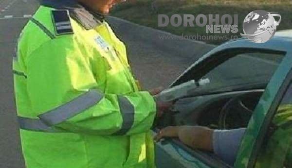 Dorohoian prins de polițiști băut la volan pe strada Dumitru Furtună