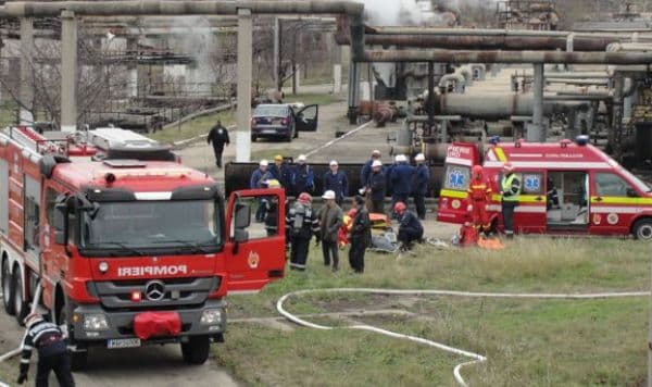 Exerciţiu pentru gestionarea unei situaţii de urgenţă generată de un accident chimic