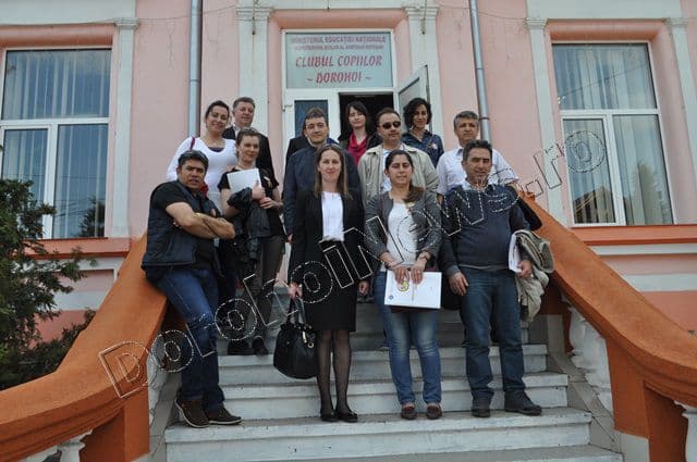 Delegație din Turcia în vizită la Clubul Copiilor Dorohoi - FOTO