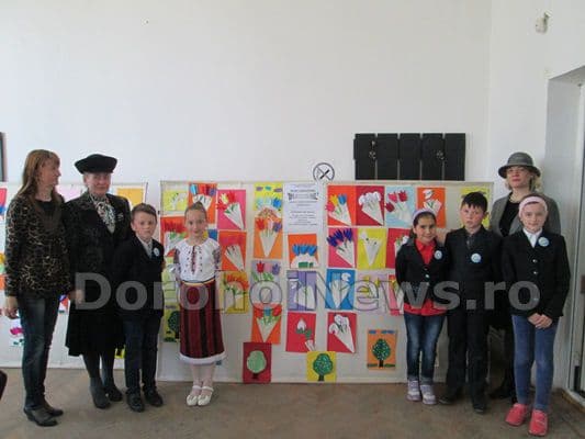 „Flori de primăvară” de la Broscăuți la Casa Municipală de Cultură Dorohoi - FOTO