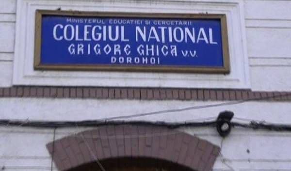 Activitate de conștientizare a utilități școlii în viața tânărului la Colegiul Național „Grigore Ghica” Dorohoi