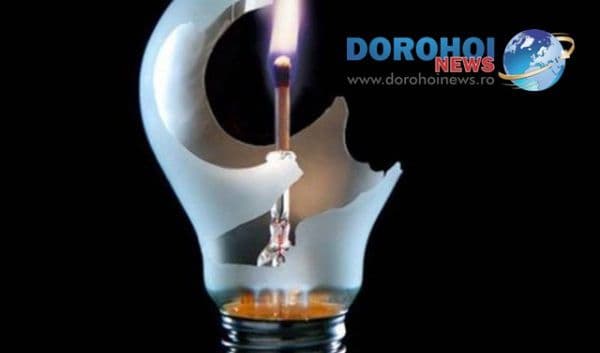 Dorohoienii, fără curent electric în prima zi după Paște. Care este zona vizată